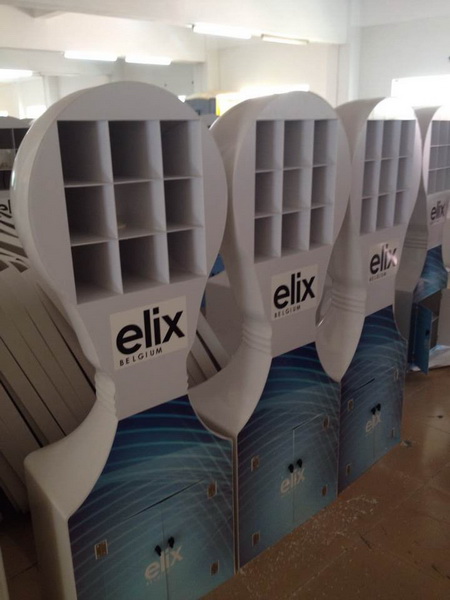 厚片燈座abs吸塑展示架